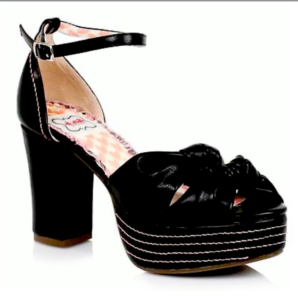 Bettie Page new Jessy platform sandals